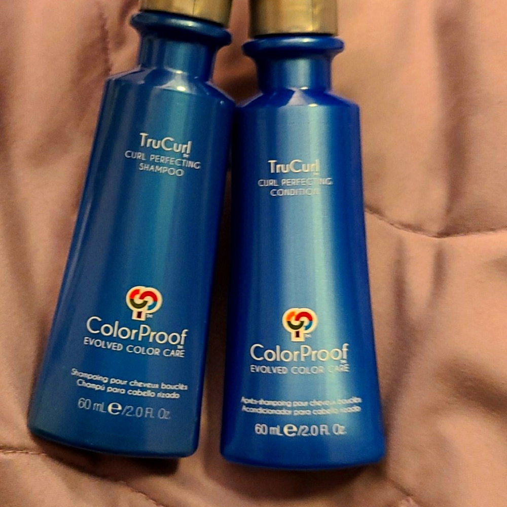 Colorproof TruCurl shampoo and conditioner…